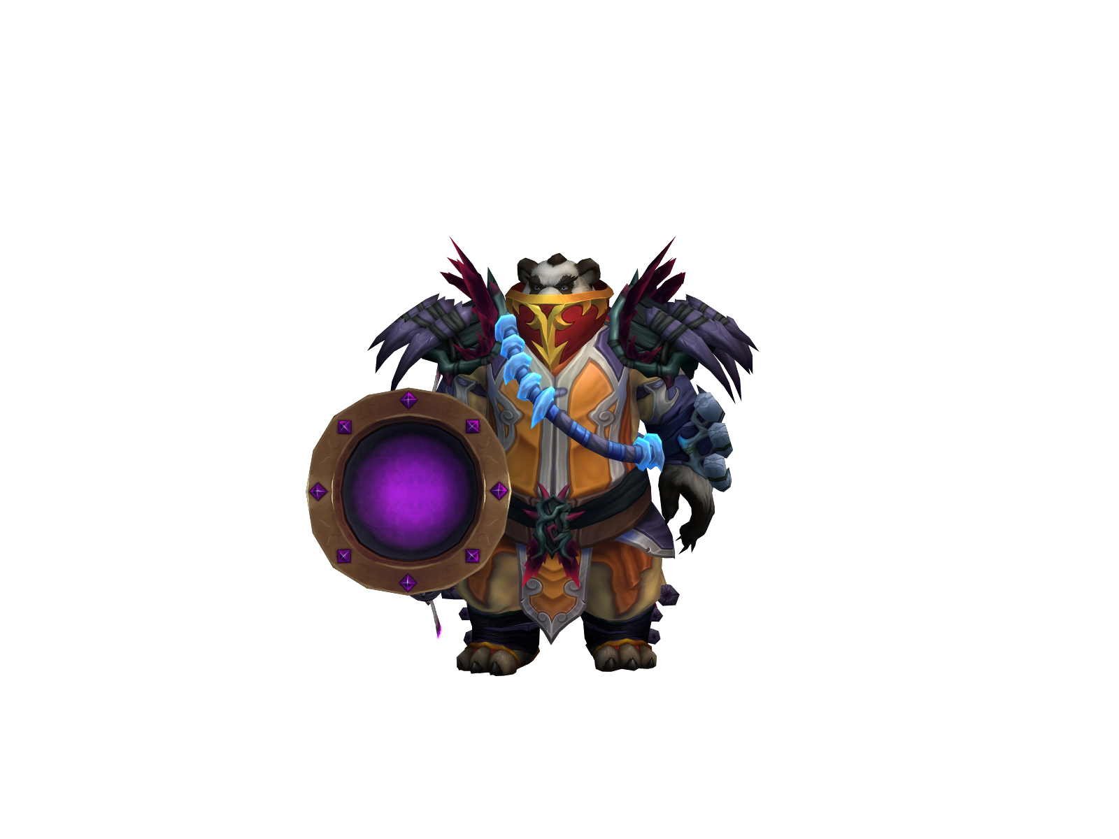 Mastagator 3D character render