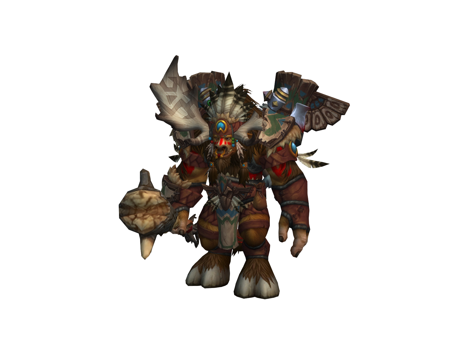 Luckytry 3D character render