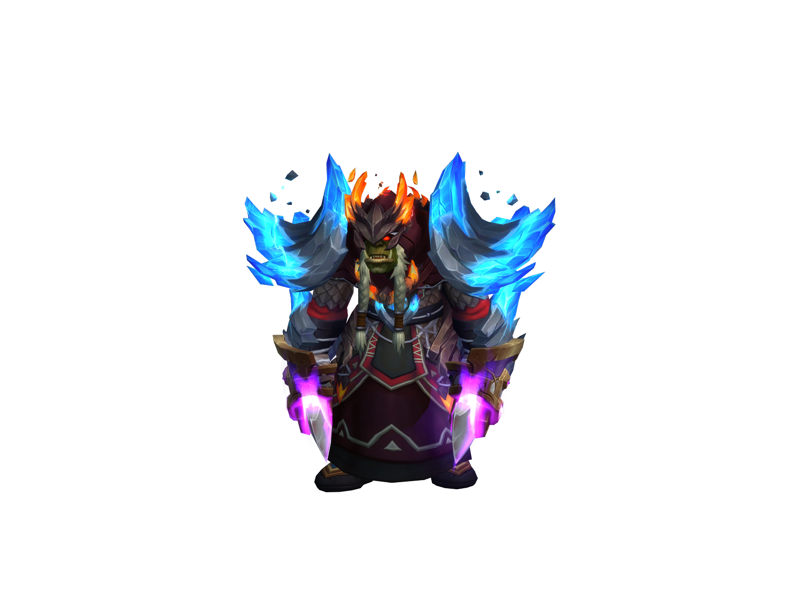 Shockoholic 3D character render