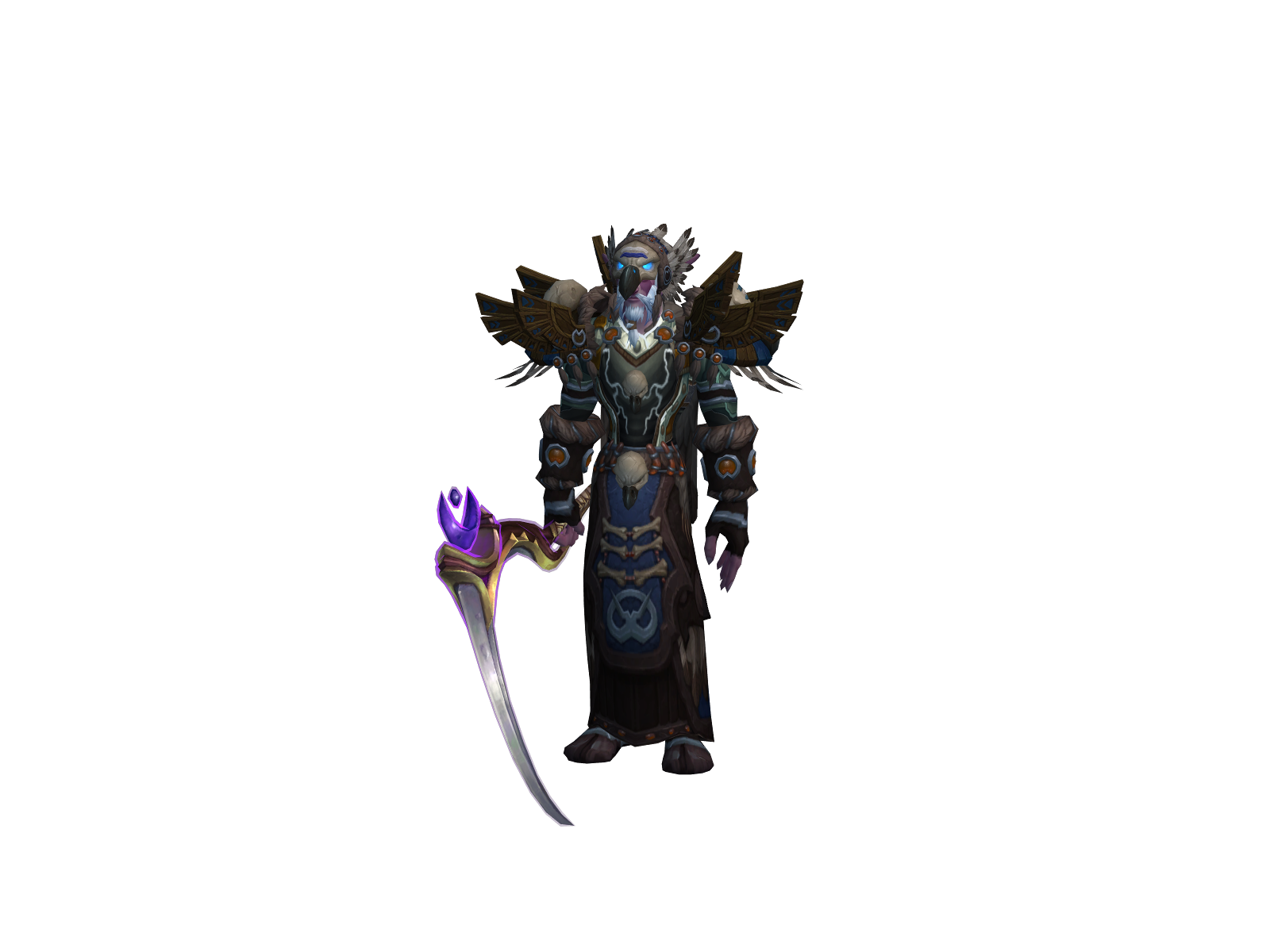 Callings 3D character render
