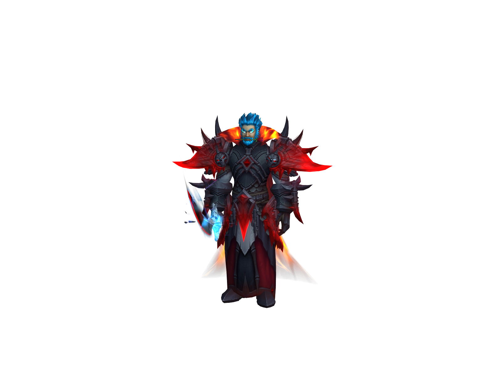 Liightreaper 3D character render