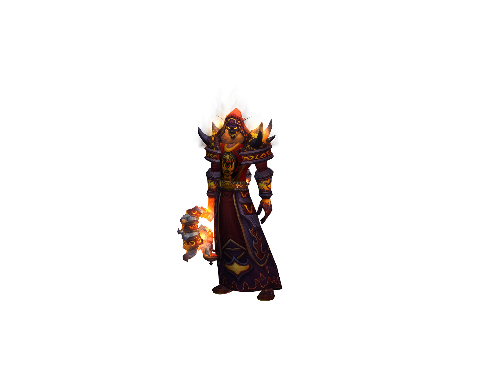 Firelord 3D character render