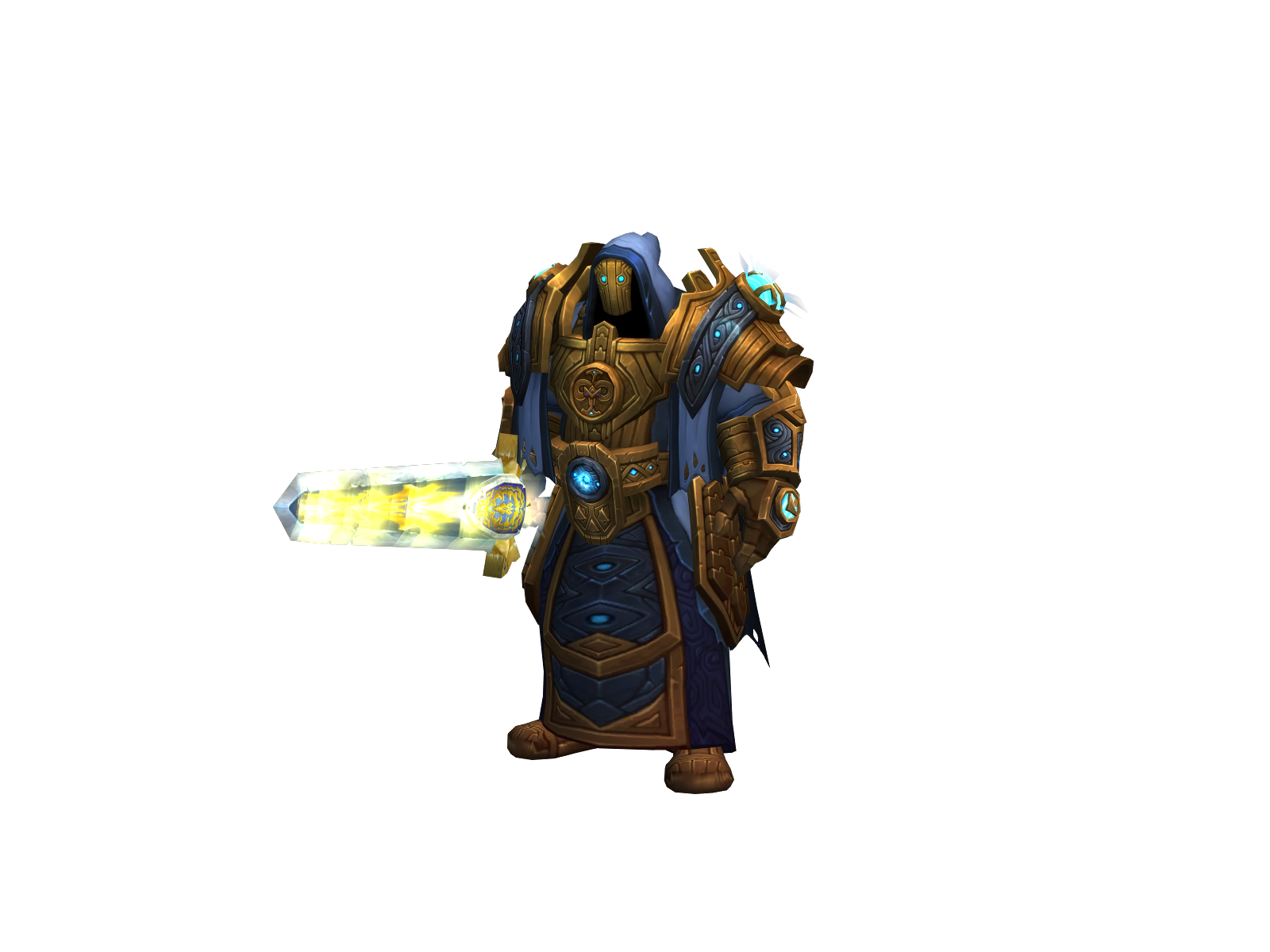 Glitchborne 3D character render