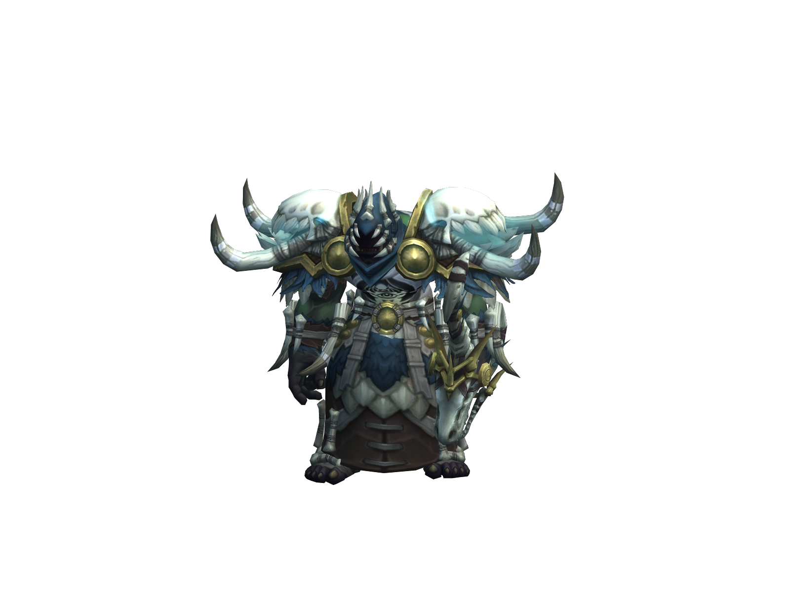 Nobråin 3D character render