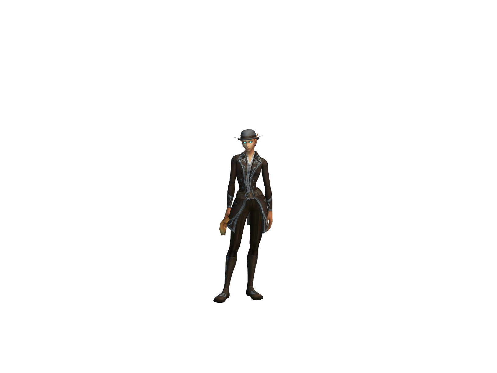 Shadowlume 3D character render