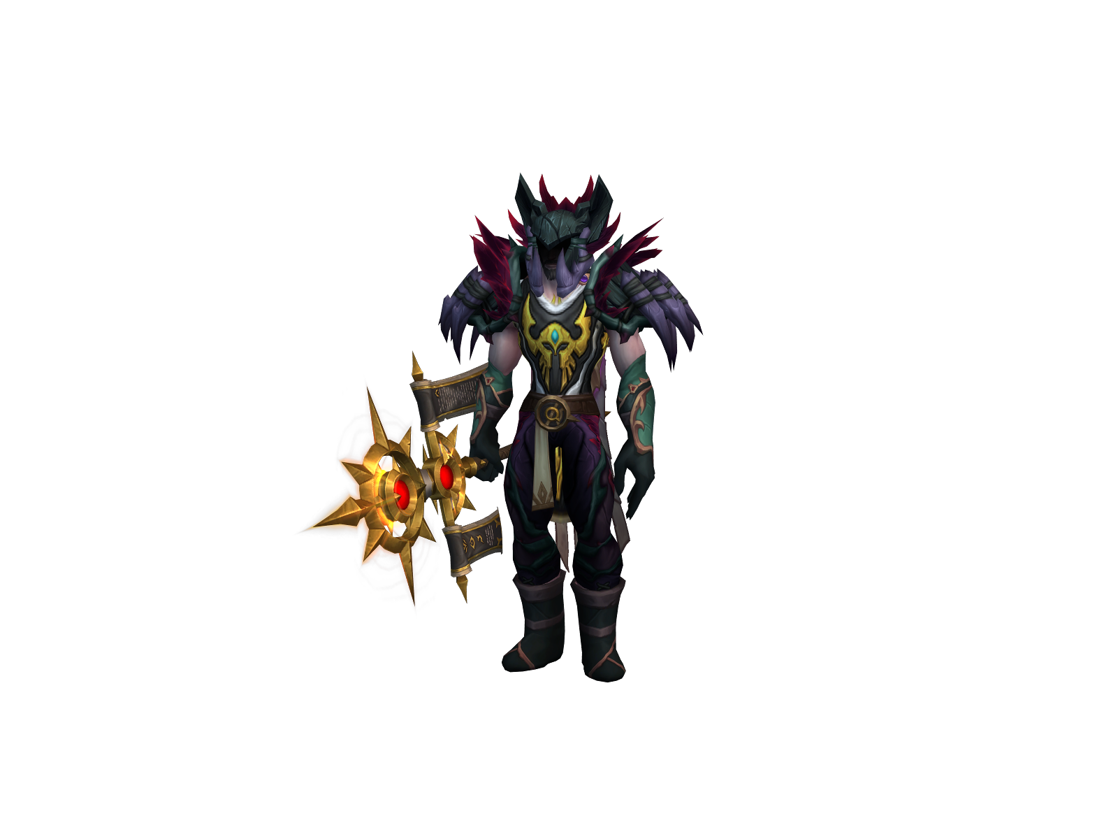 Donkform WoW character banner