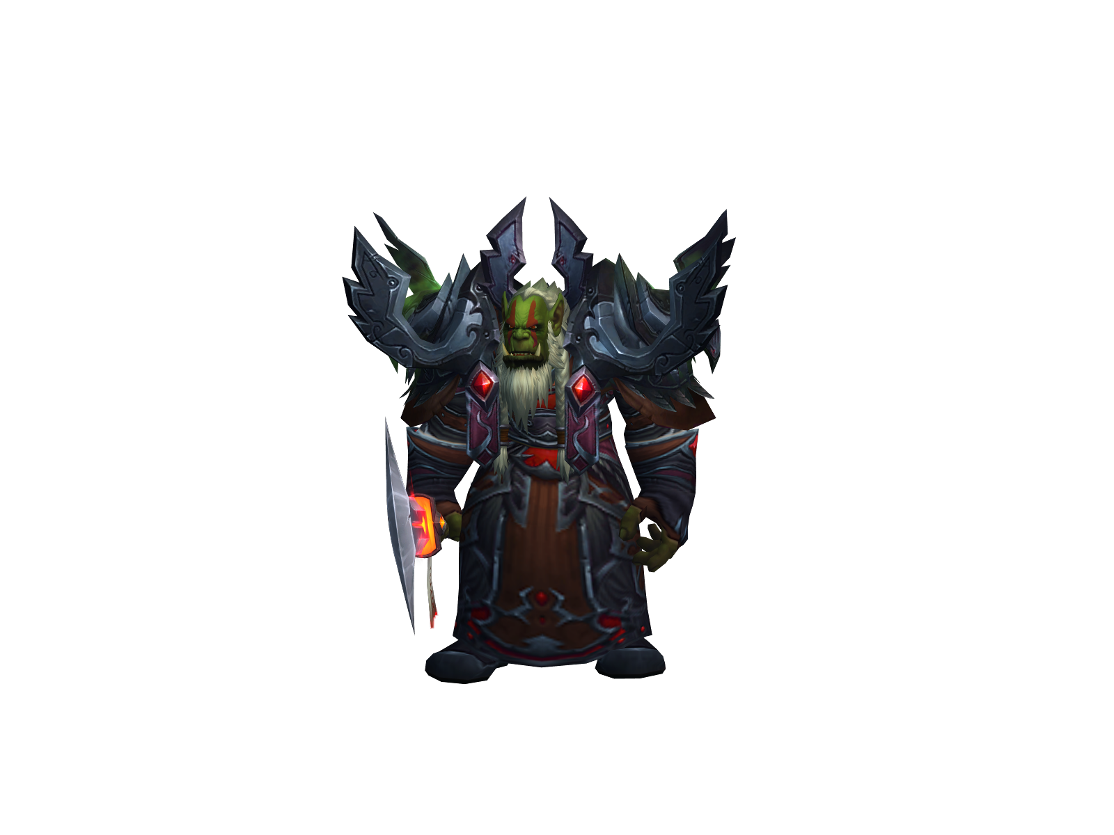 Progunslock 3D character render
