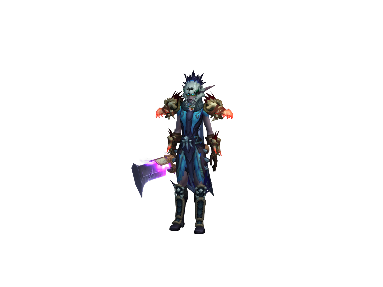 Velyia 3D character render