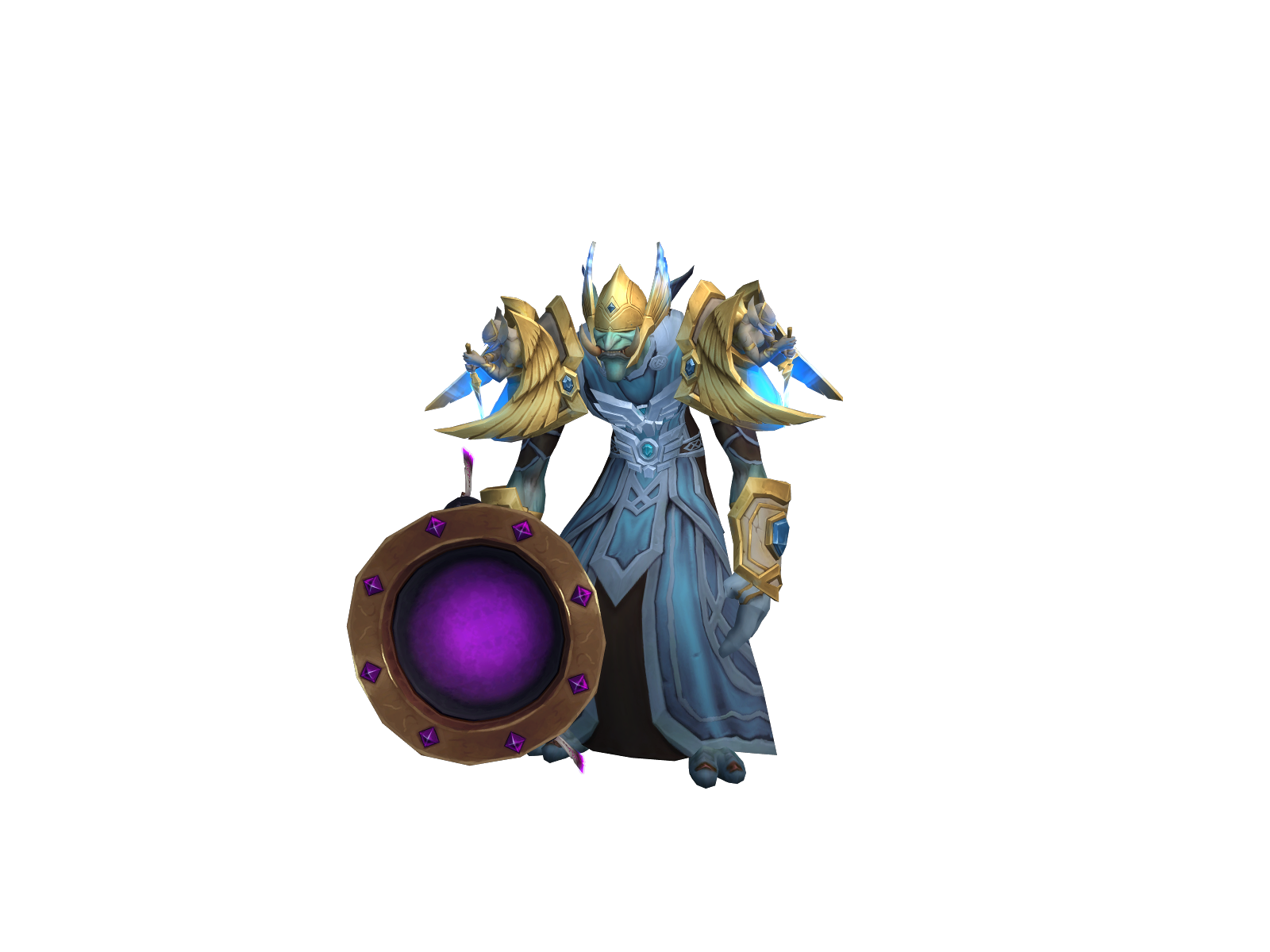 Lebrunteur 3D character render