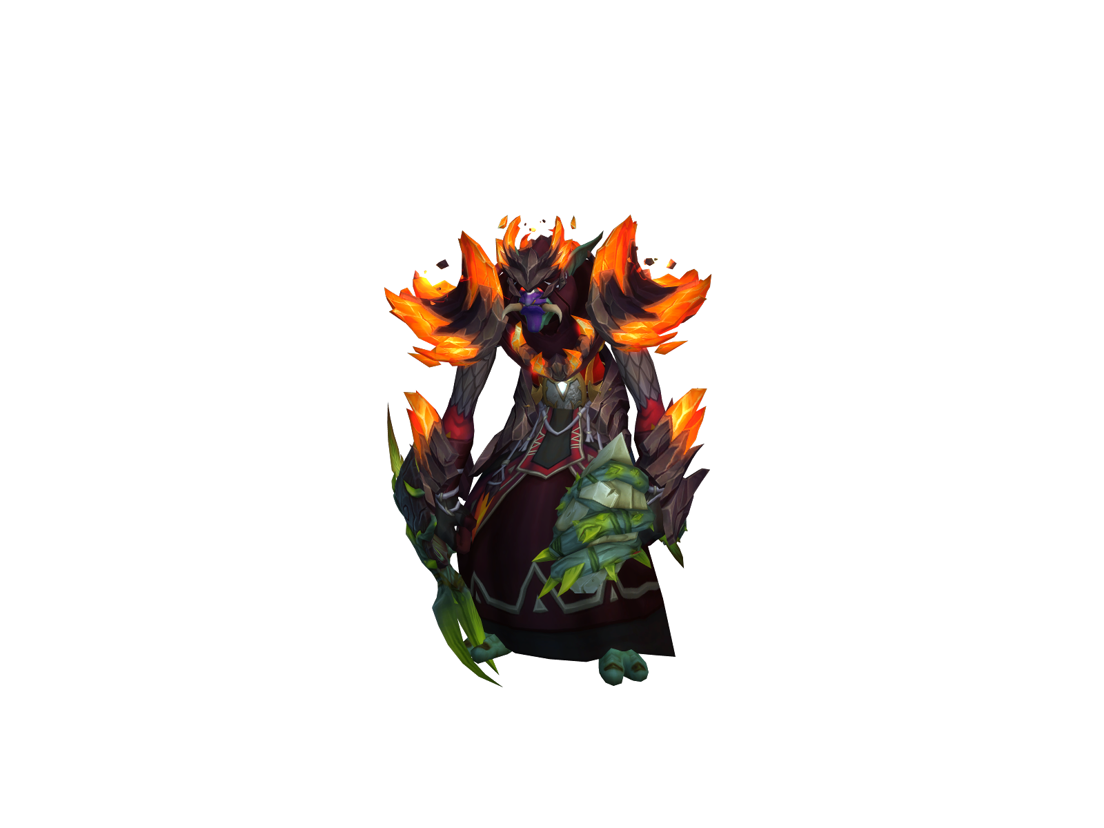 Swenior 3D character render