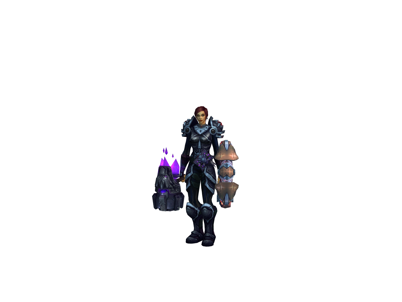Silverhâwk 3D character render