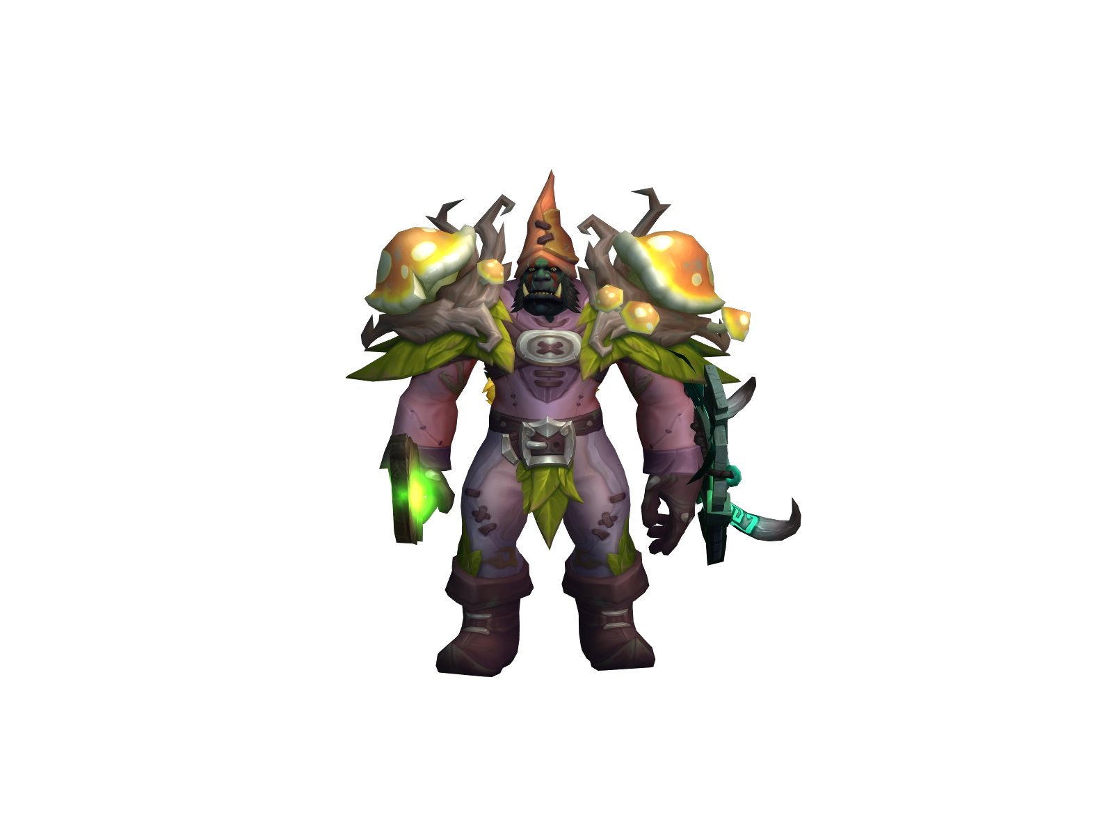 Killblue 3D character render