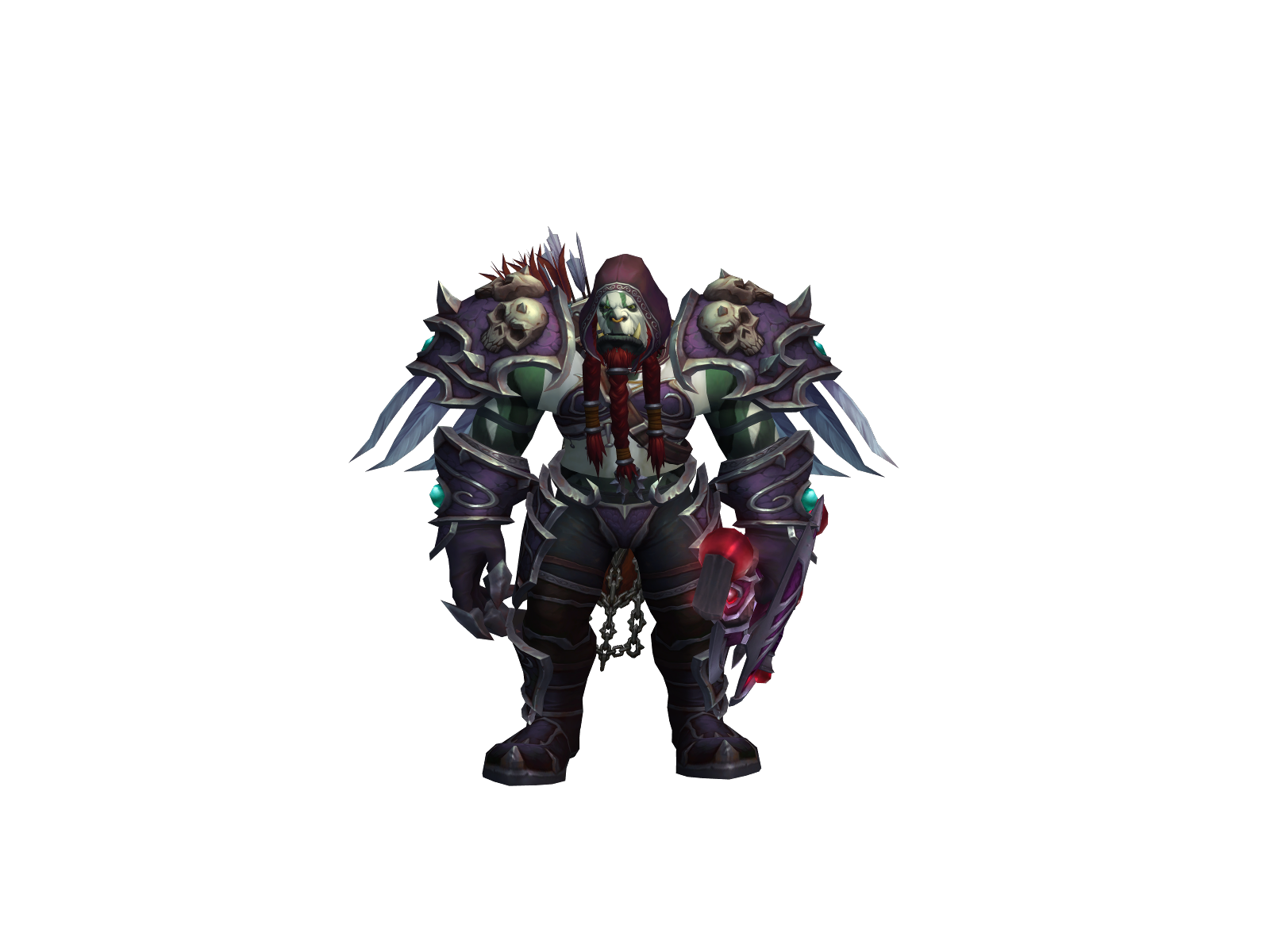Nv 3D character render