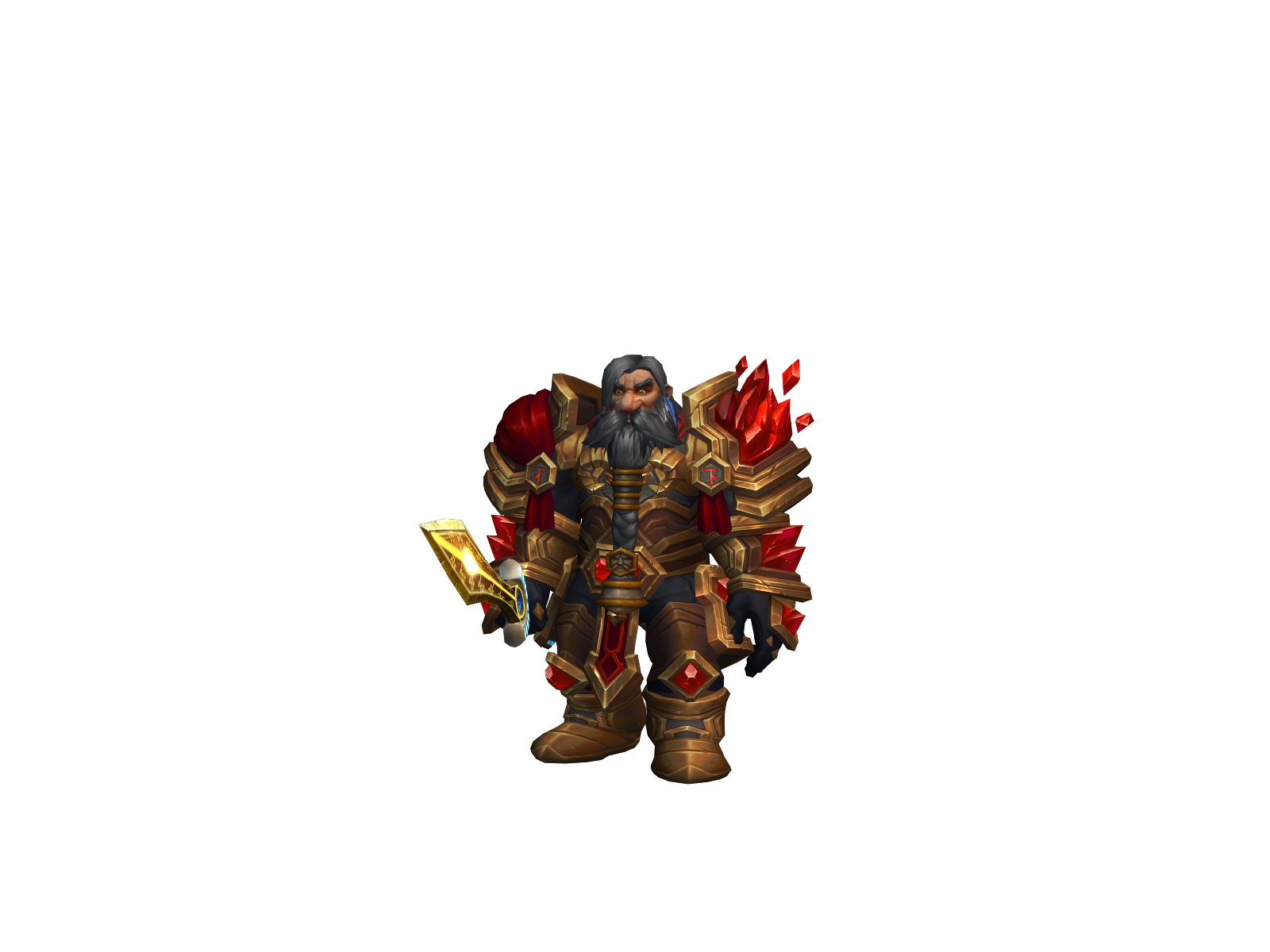 Solan 3D character render