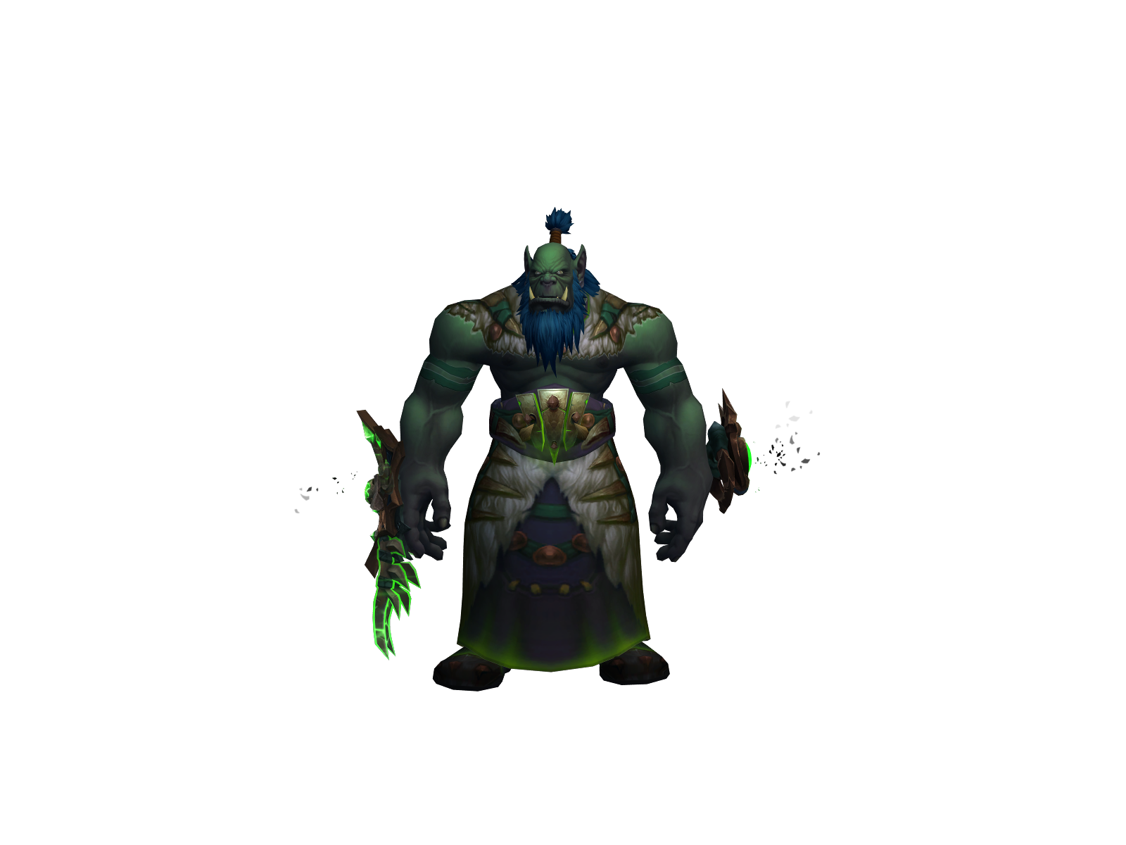 Landsávage 3D character render