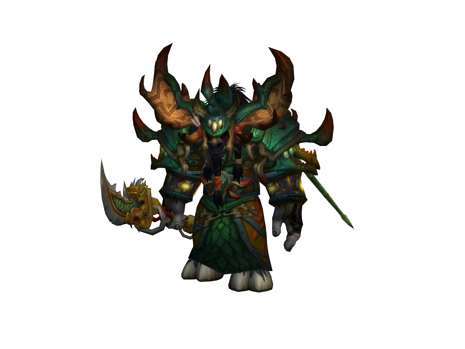 Bishop 3D character render