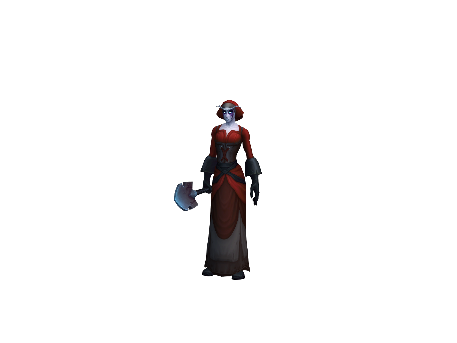 Chiarrah 3D character render