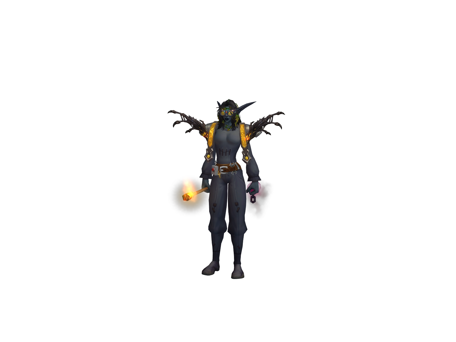 Daimyo 3D character render