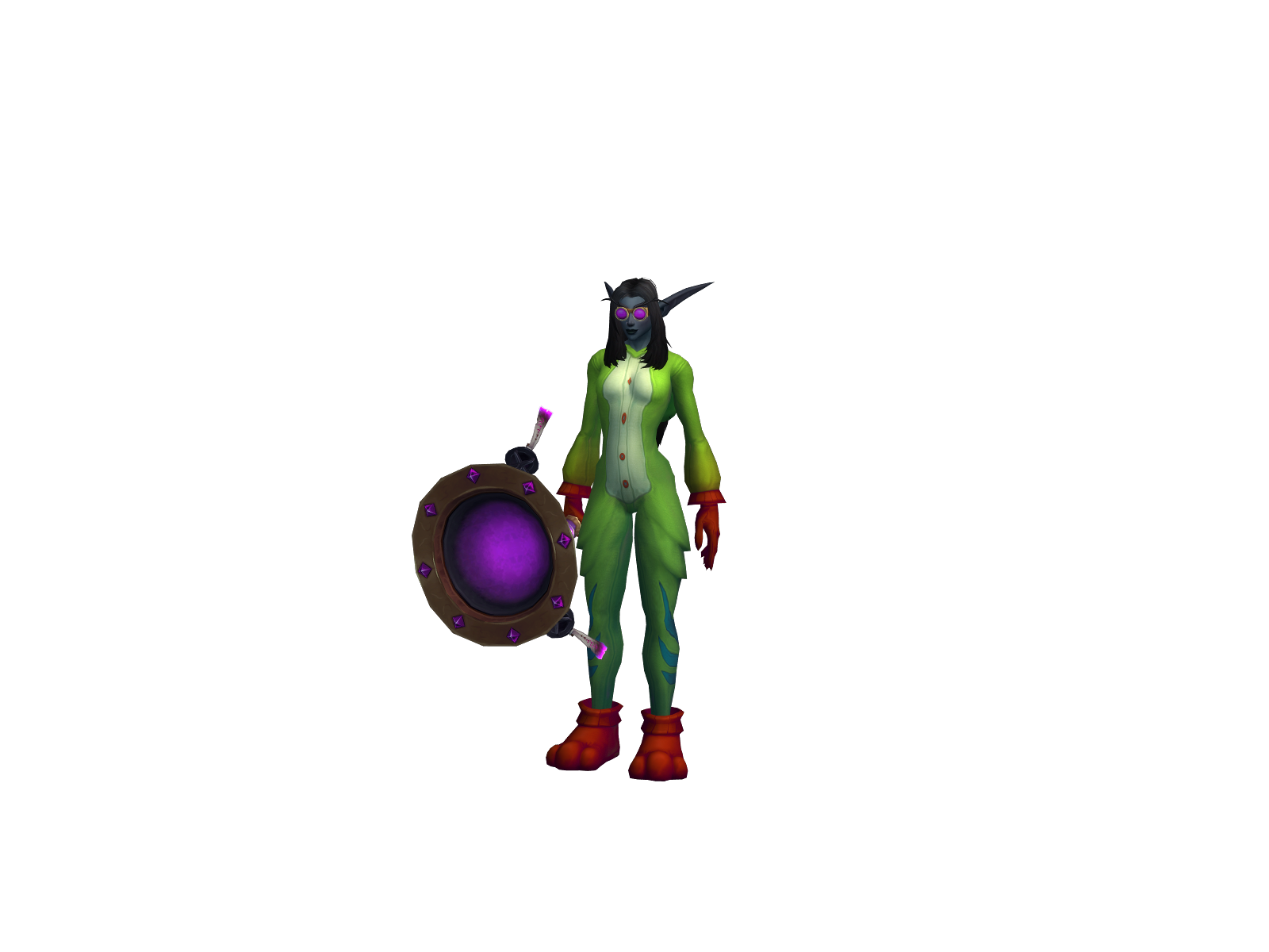 Bryx 3D character render