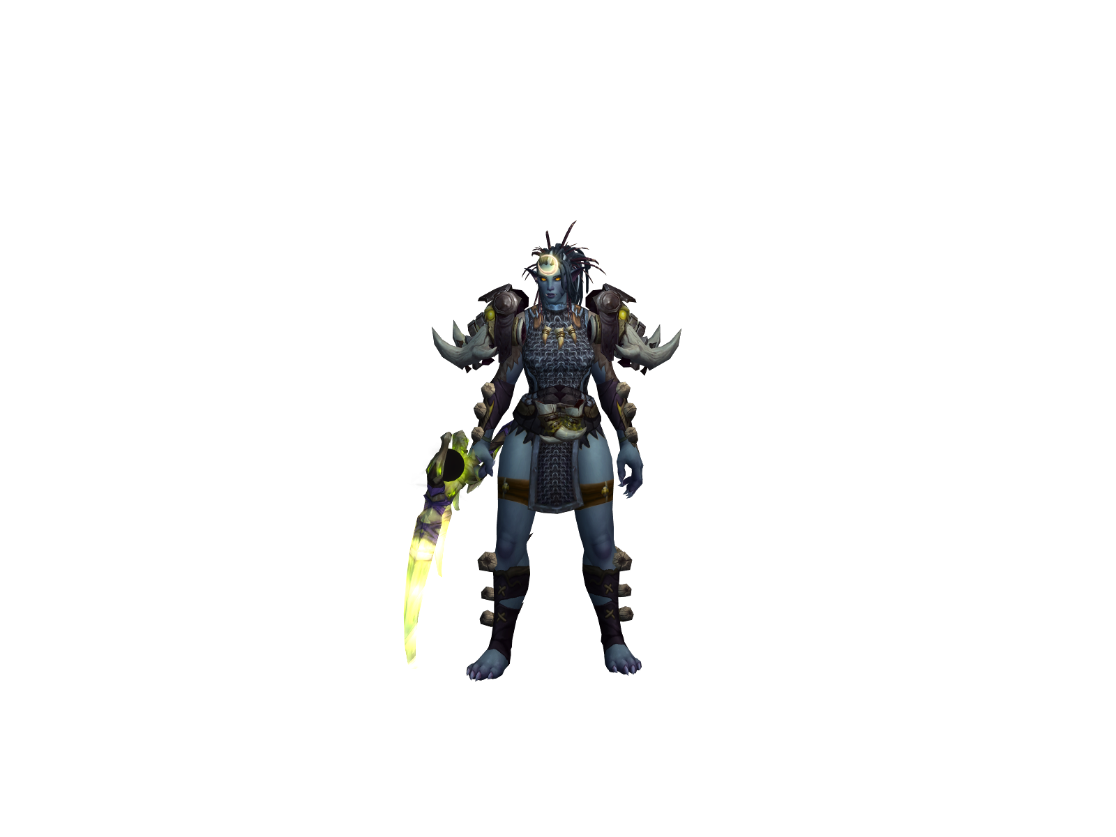Chucha 3D character render