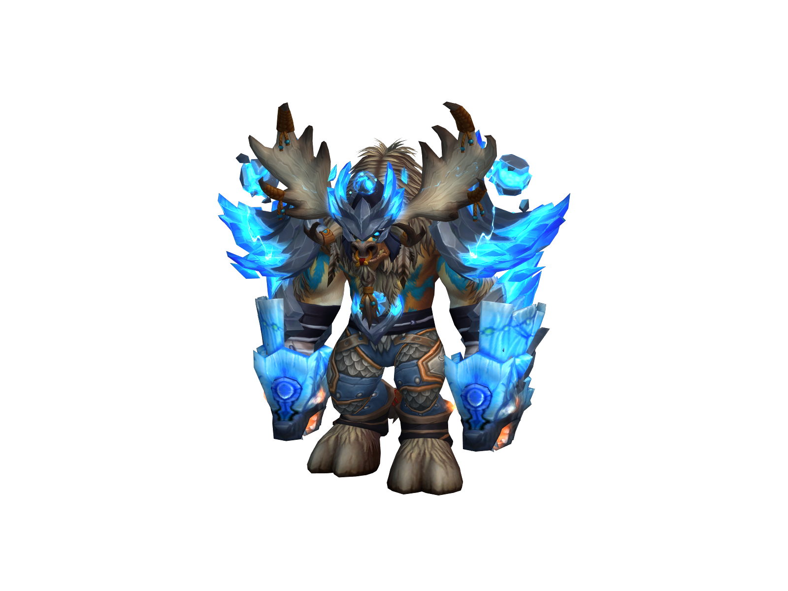 Driger 3D character render