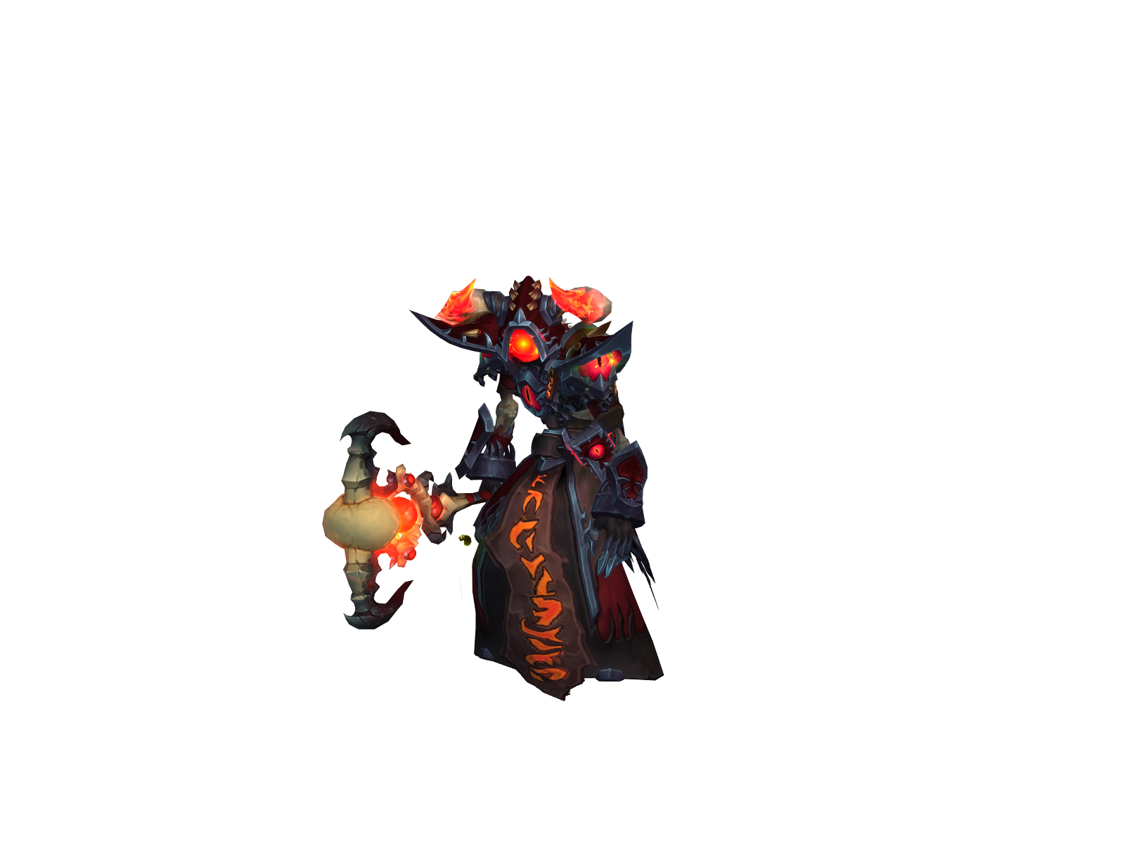 Maldito 3D character render