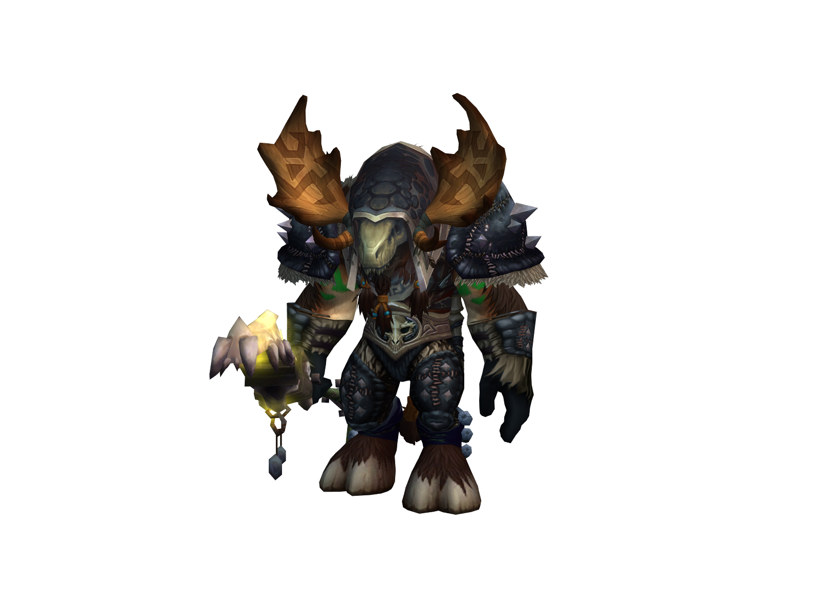 Misteak 3D character render