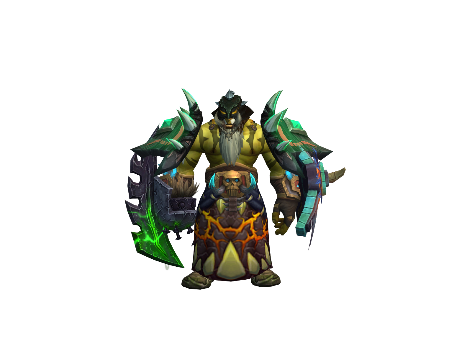 Skullmoosher 3D character render