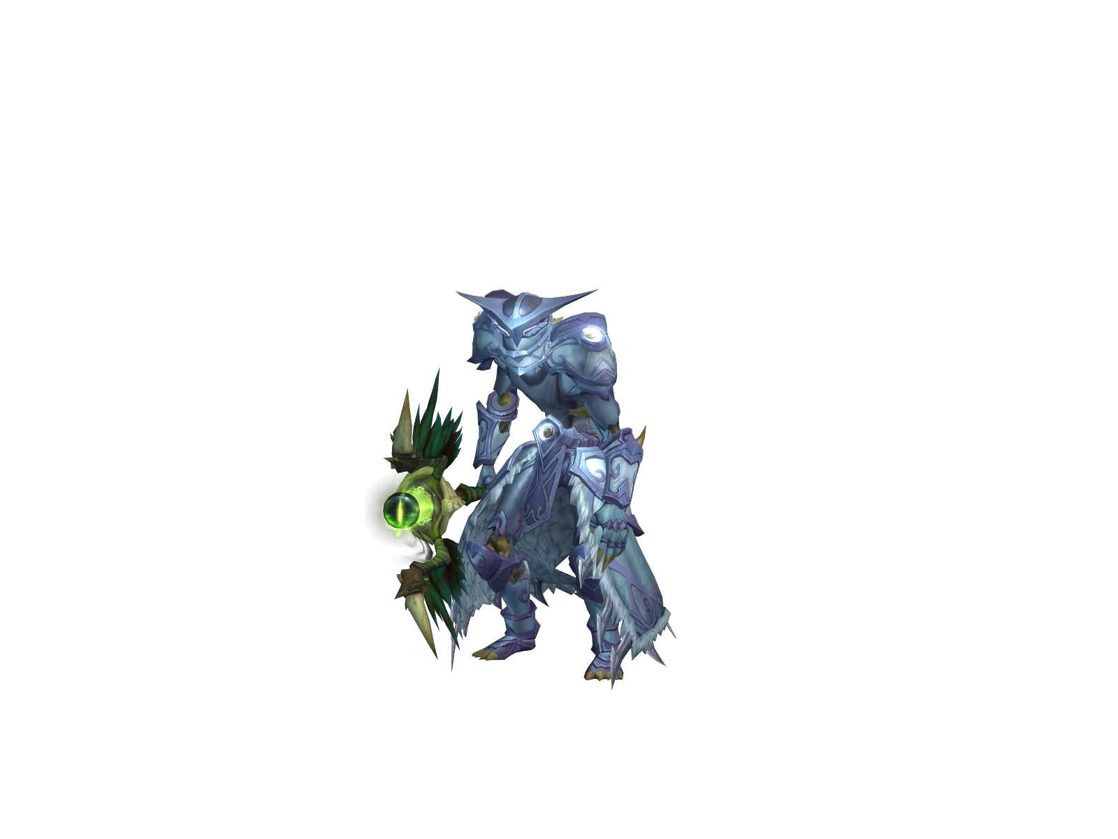 Chardinator 3D character render