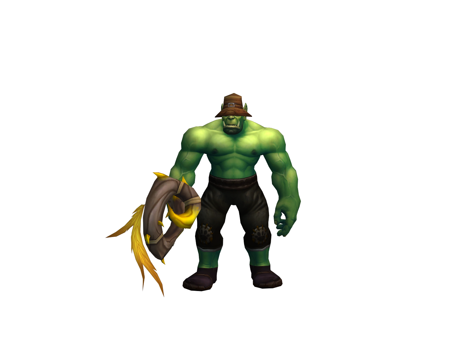 Hoodor 3D character render