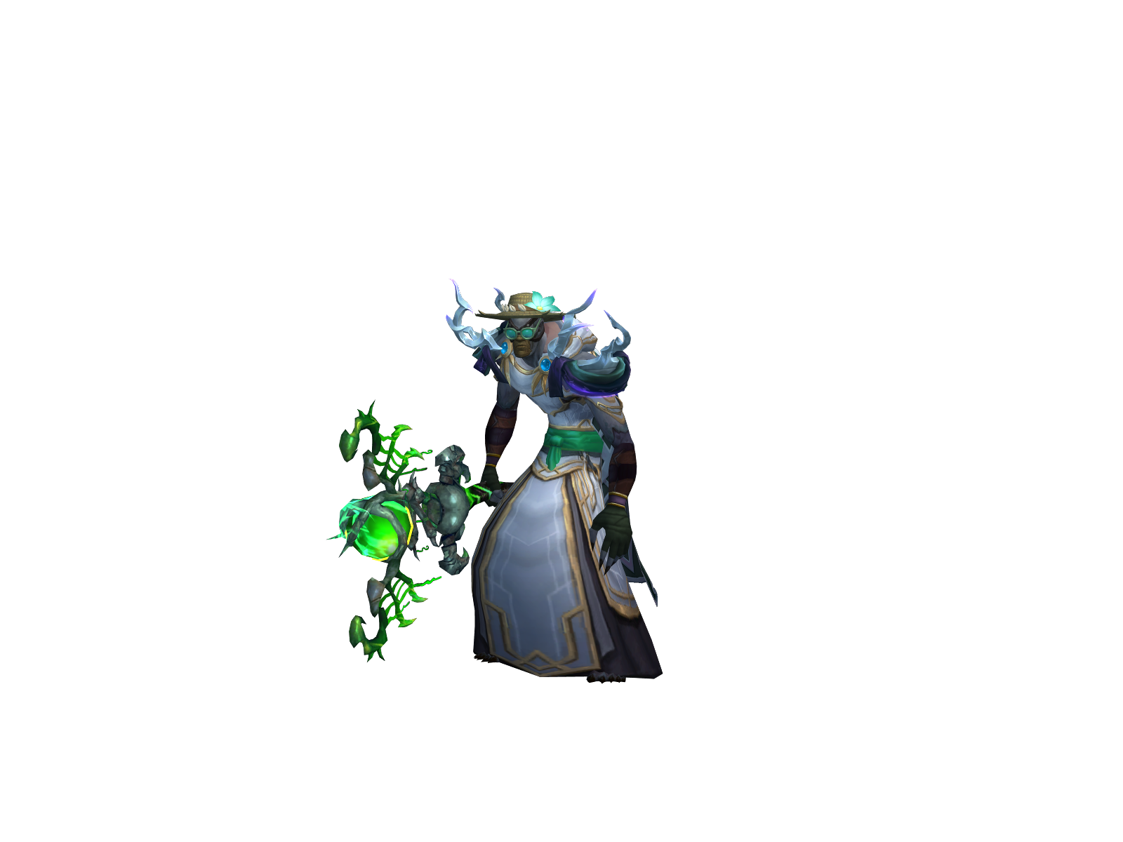 Floyd 3D character render