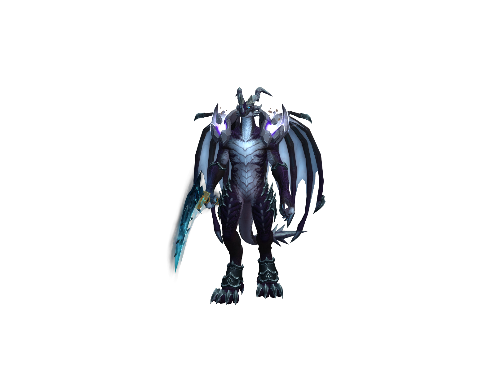 Dragonair 3D character render