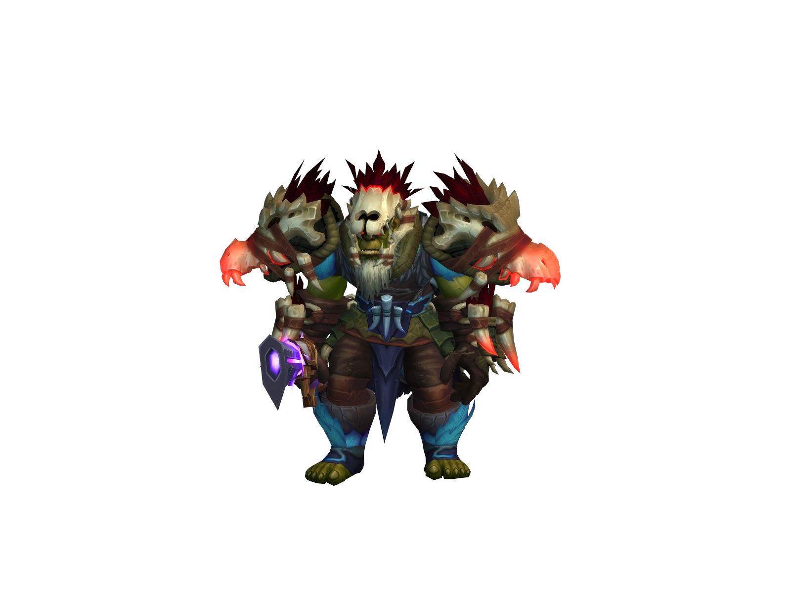 Elohym 3D character render