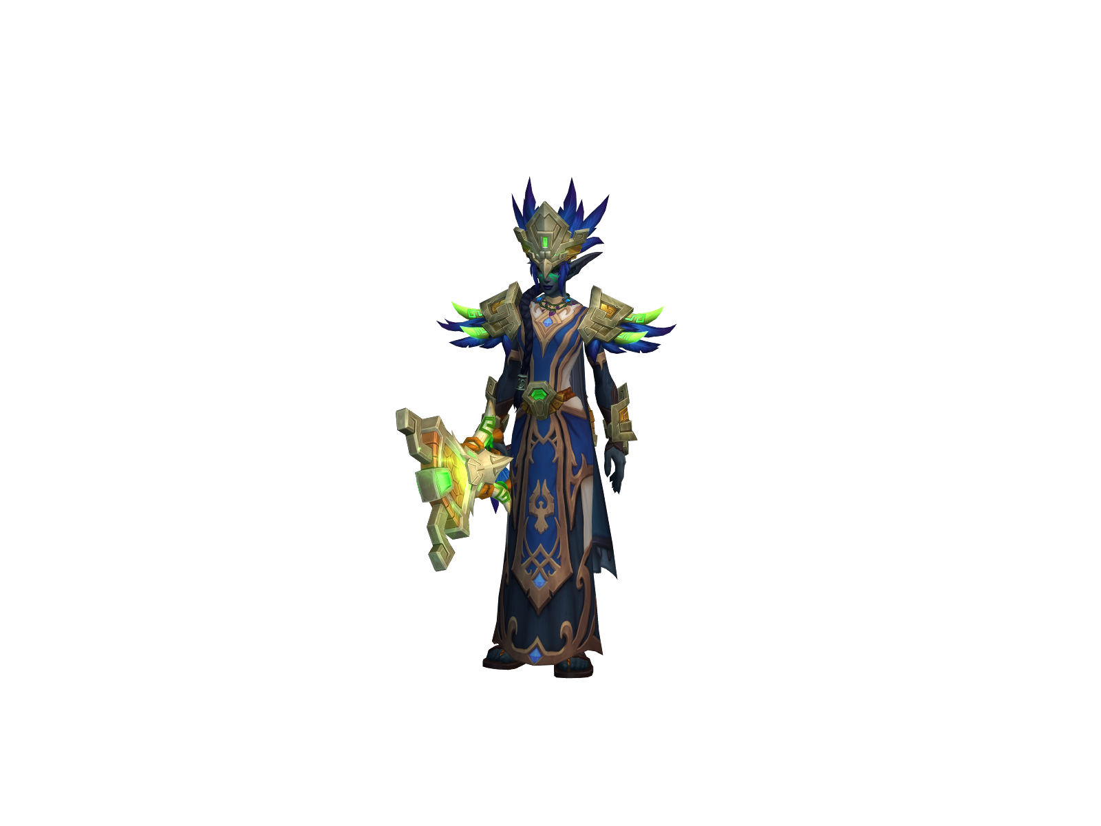Apii 3D character render