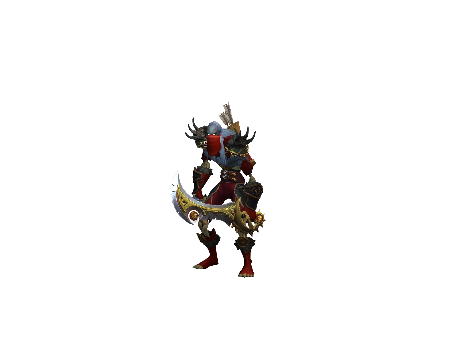 Scizzorz 3D character render