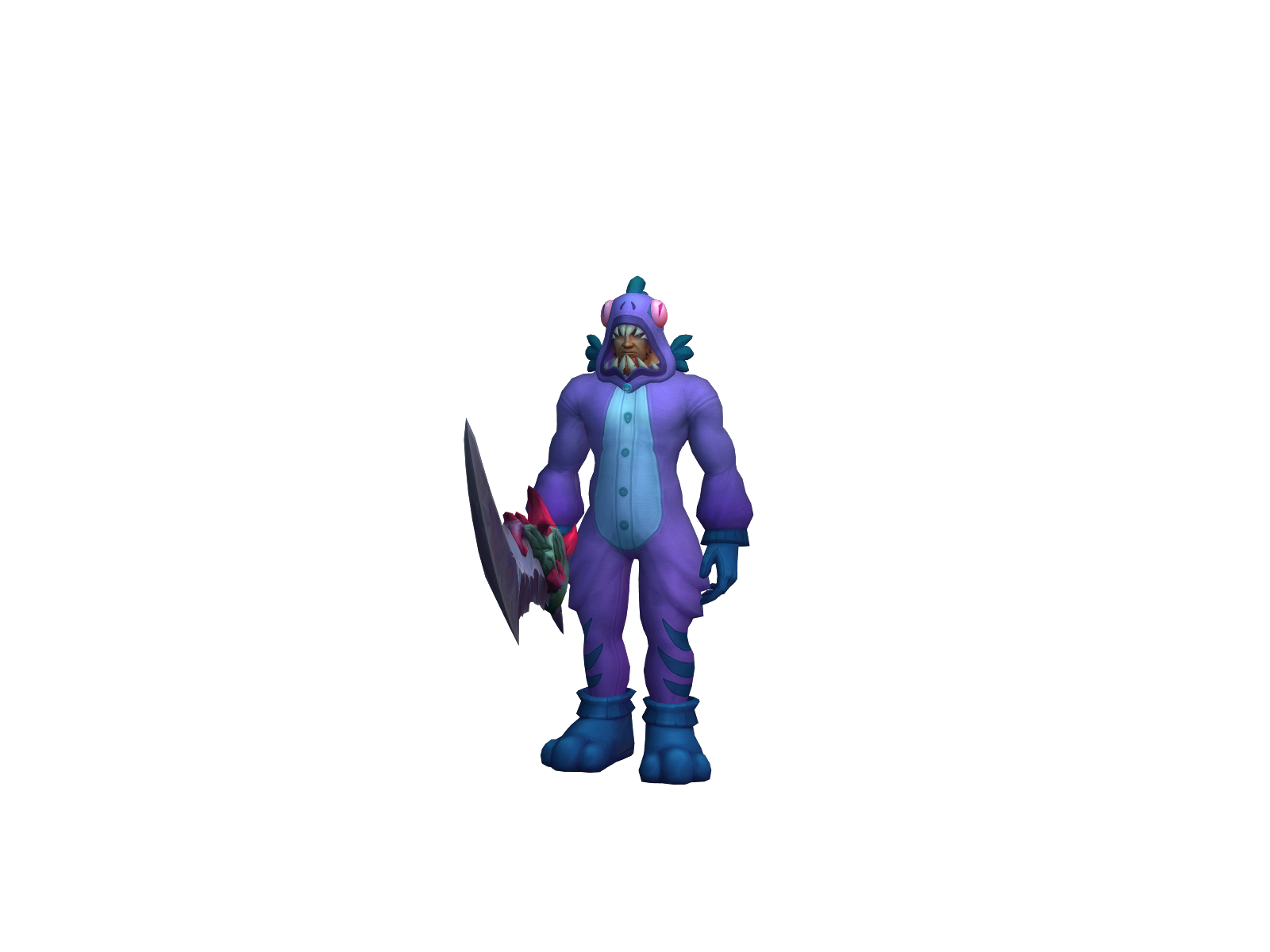 Biguzi 3D character render