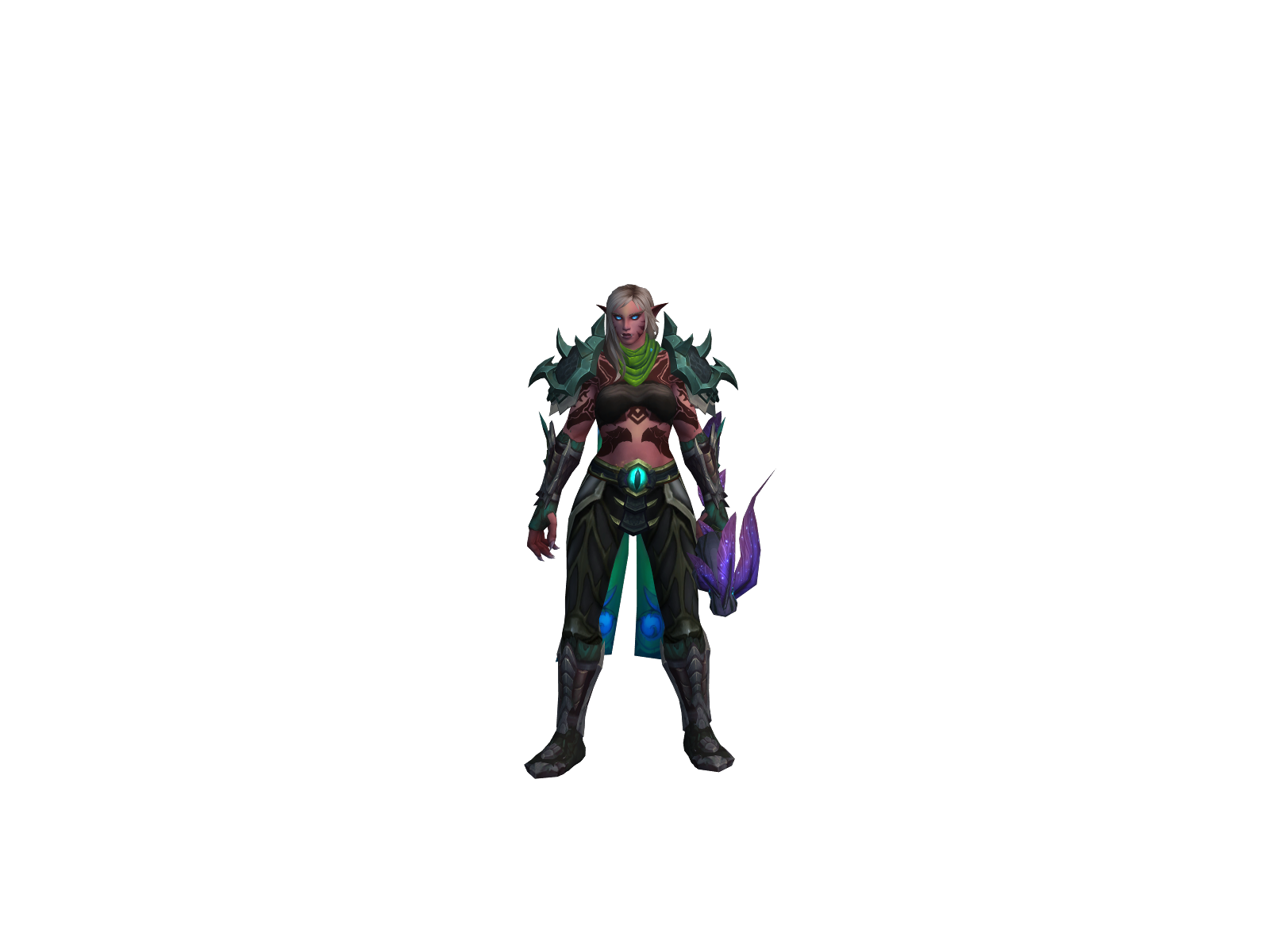 Pfae 3D character render