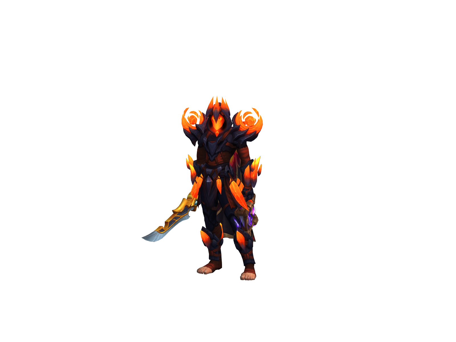 Syntacks 3D character render
