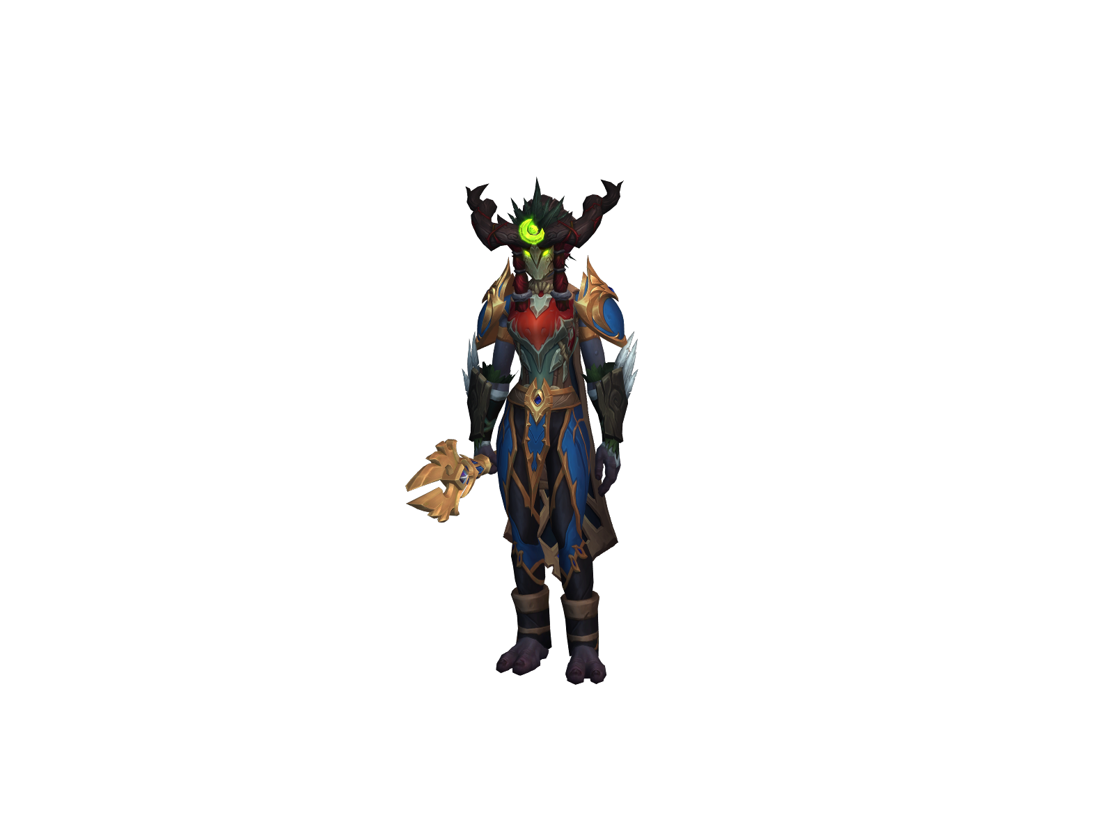 Mwks 3D character render