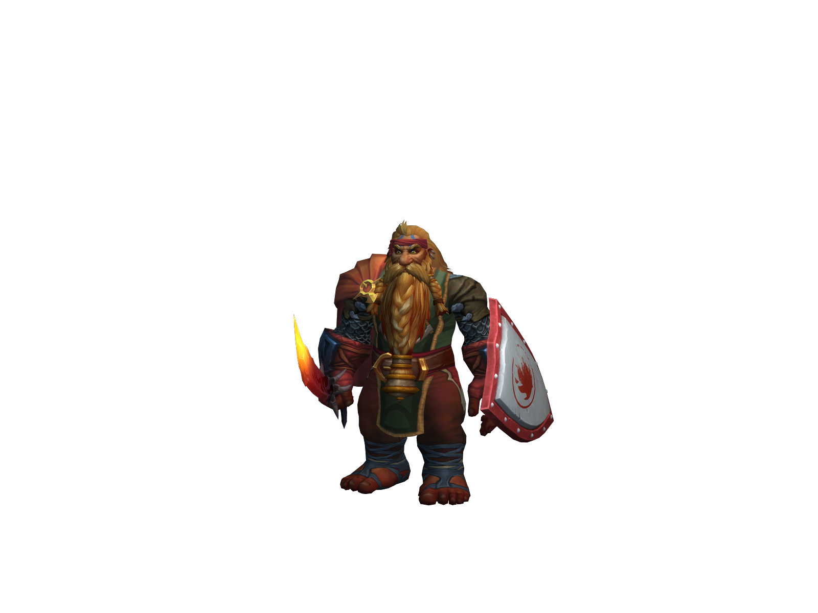 Coltar 3D character render