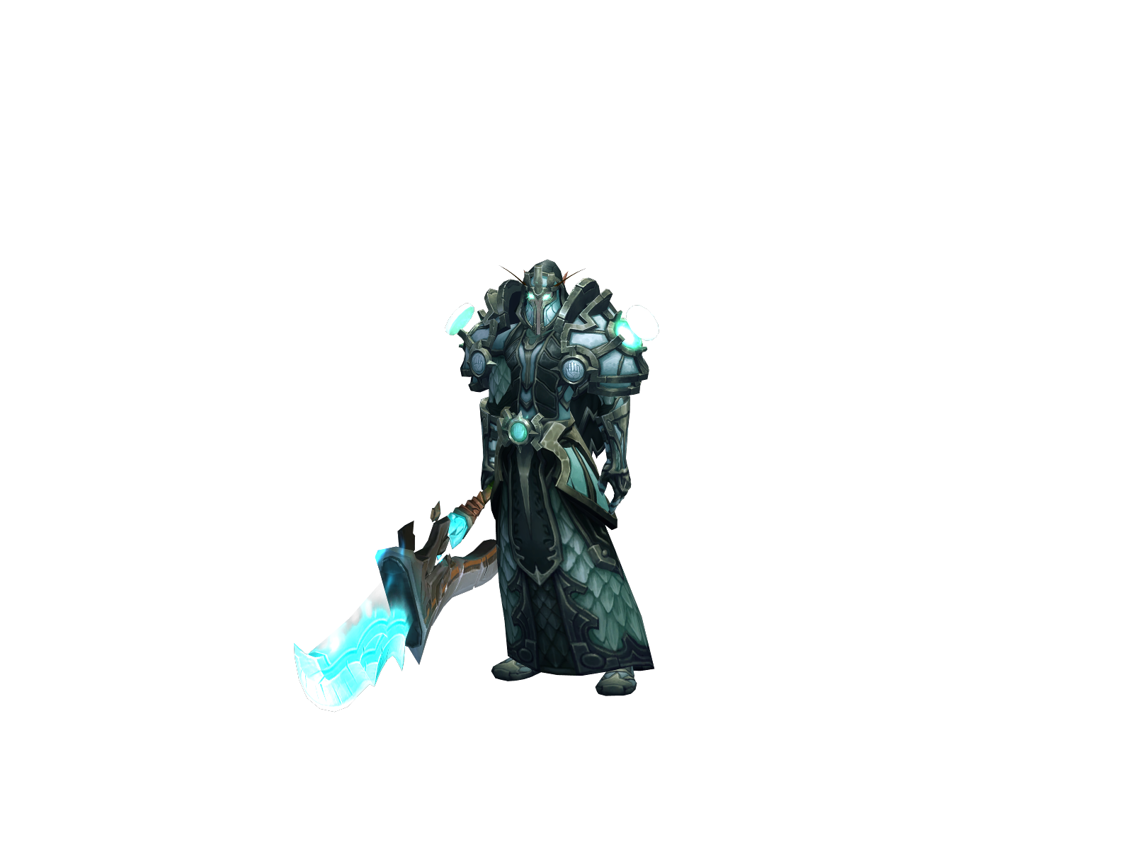 Nereus 3D character render