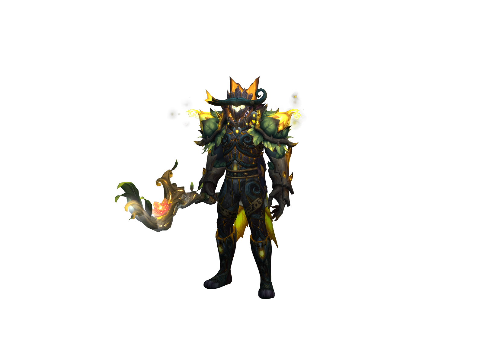 Druidone 3D character render