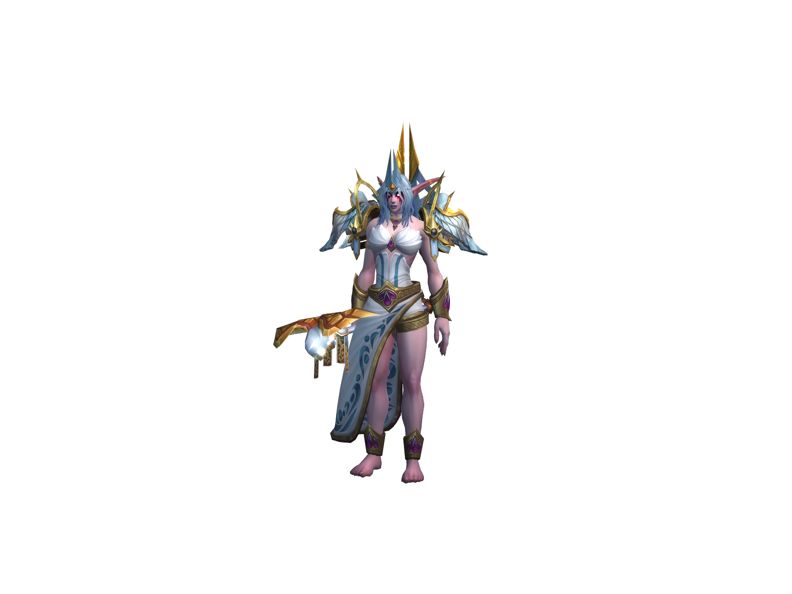 Troutlips 3D character render