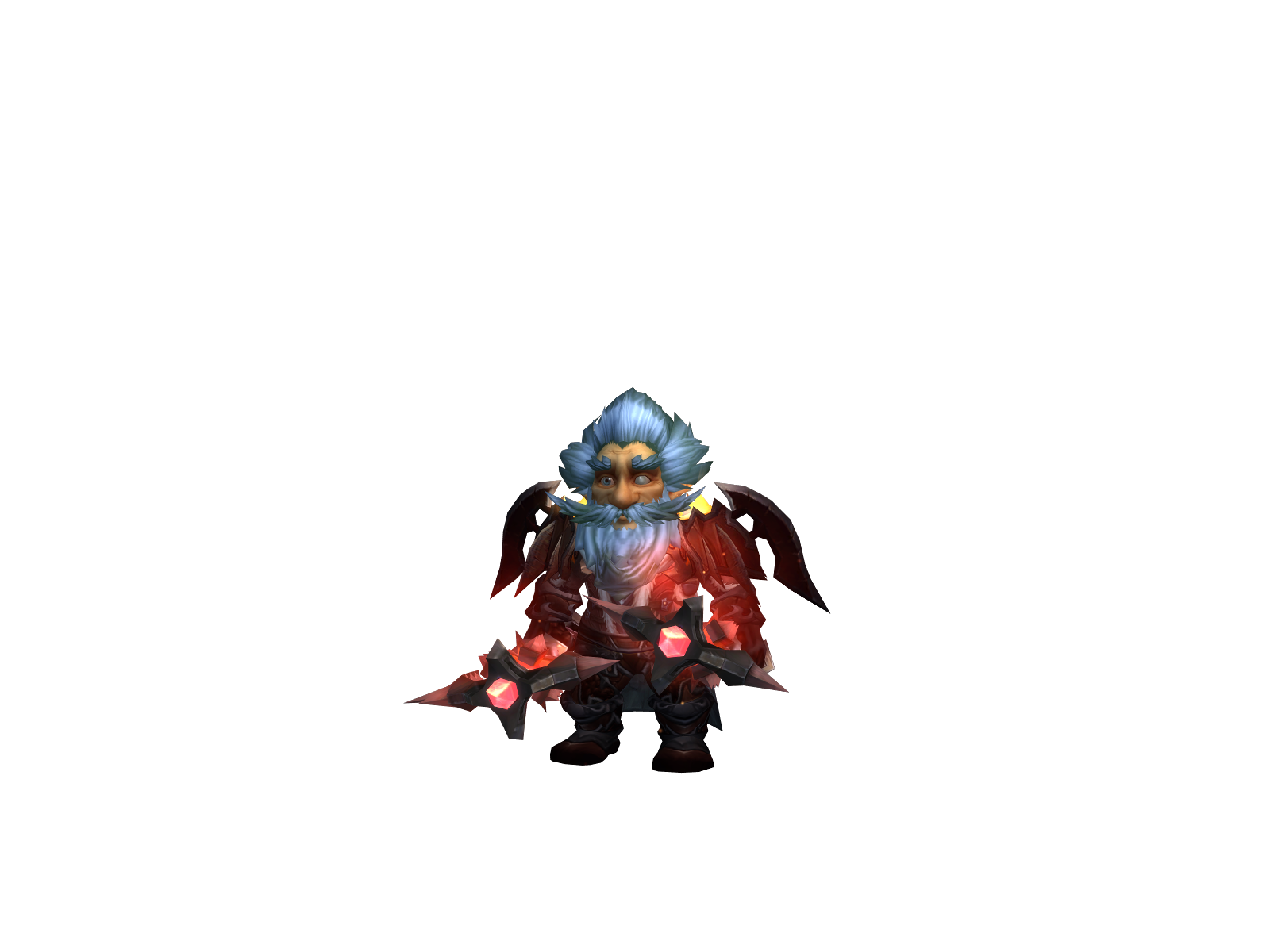 Crackermann 3D character render