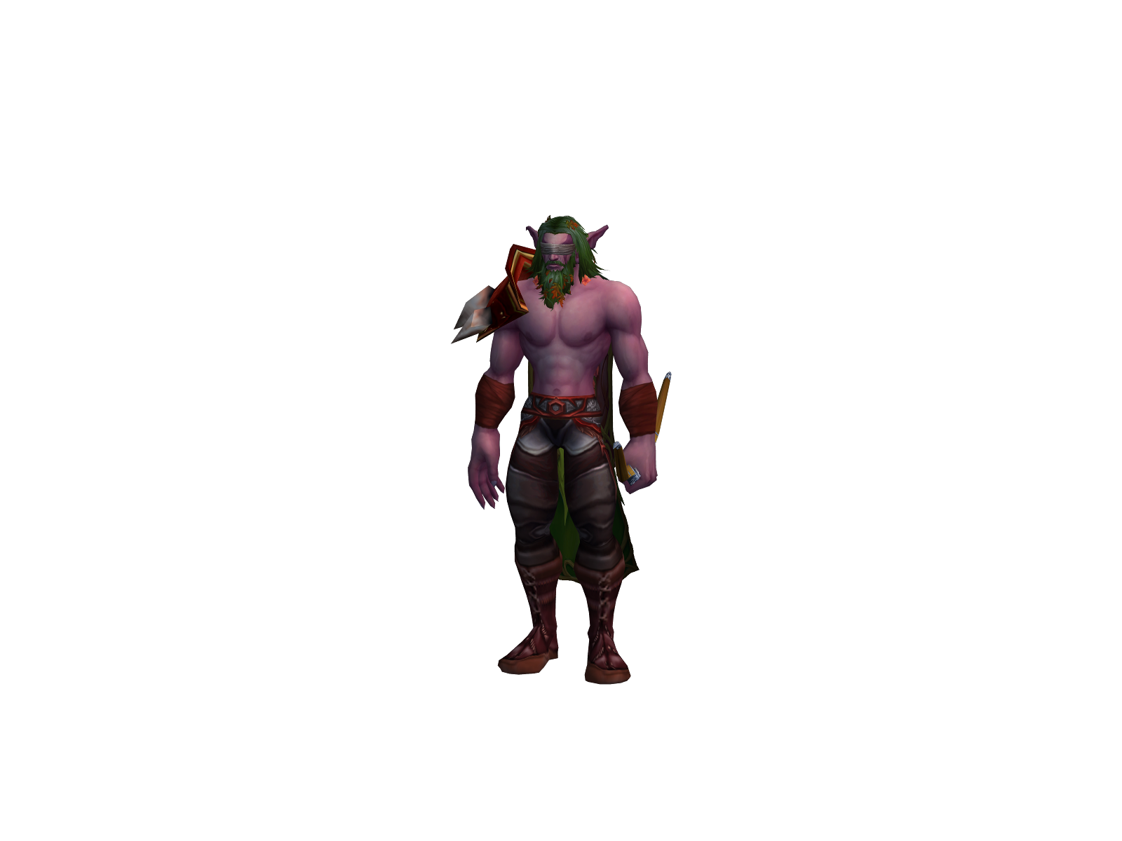 Schabes 3D character render