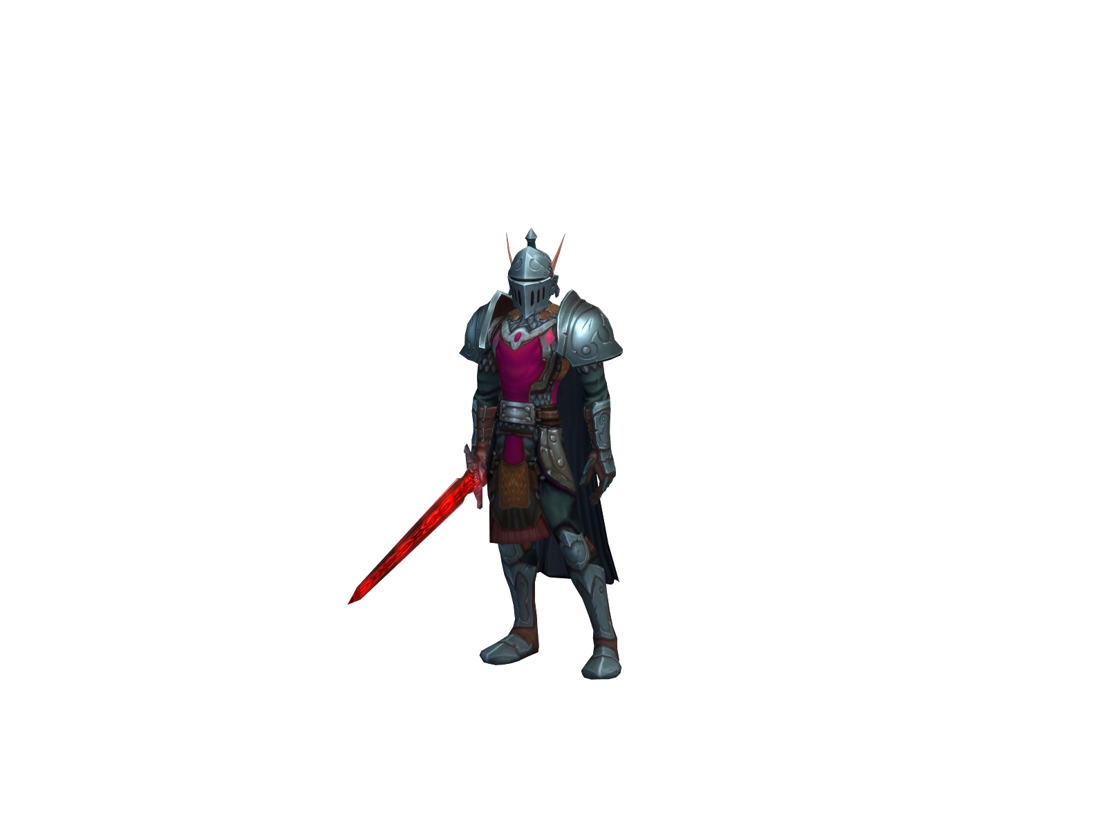 Nhydis 3D character render