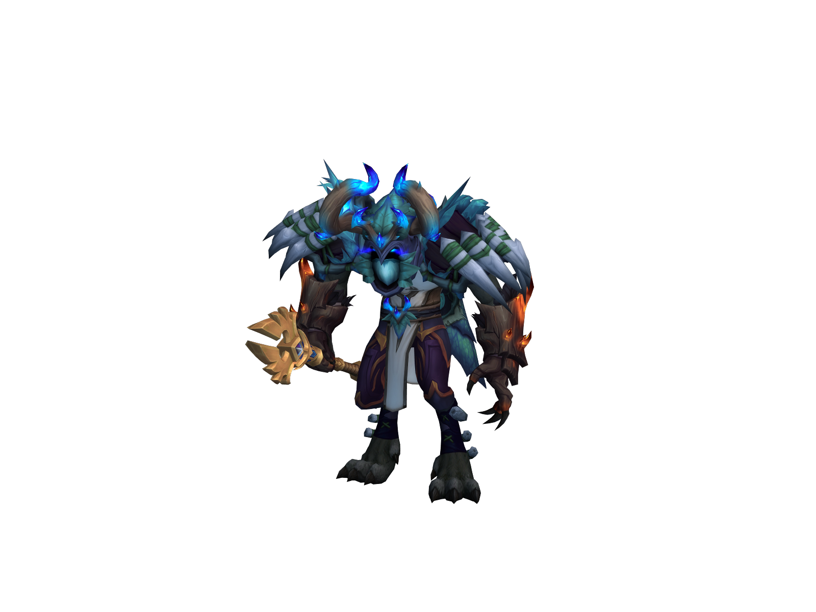 Quechuatzu 3D character render