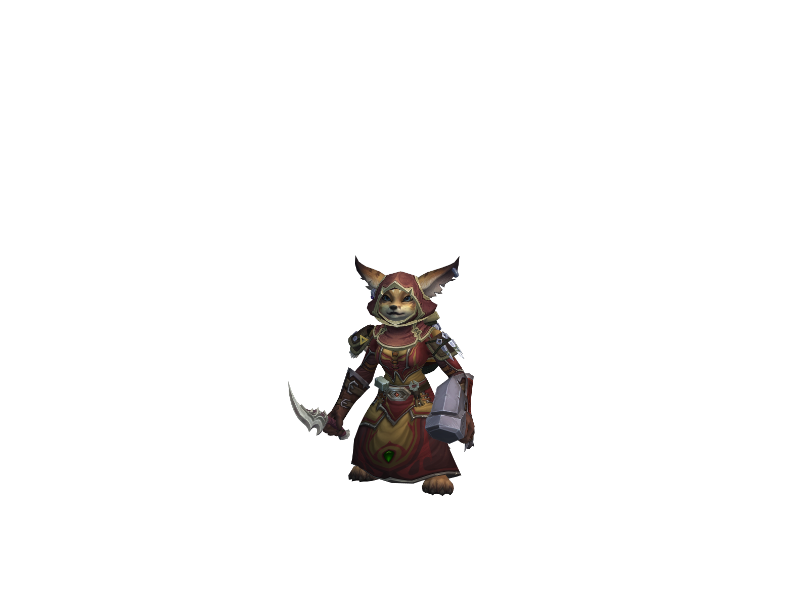 Aiza 3D character render