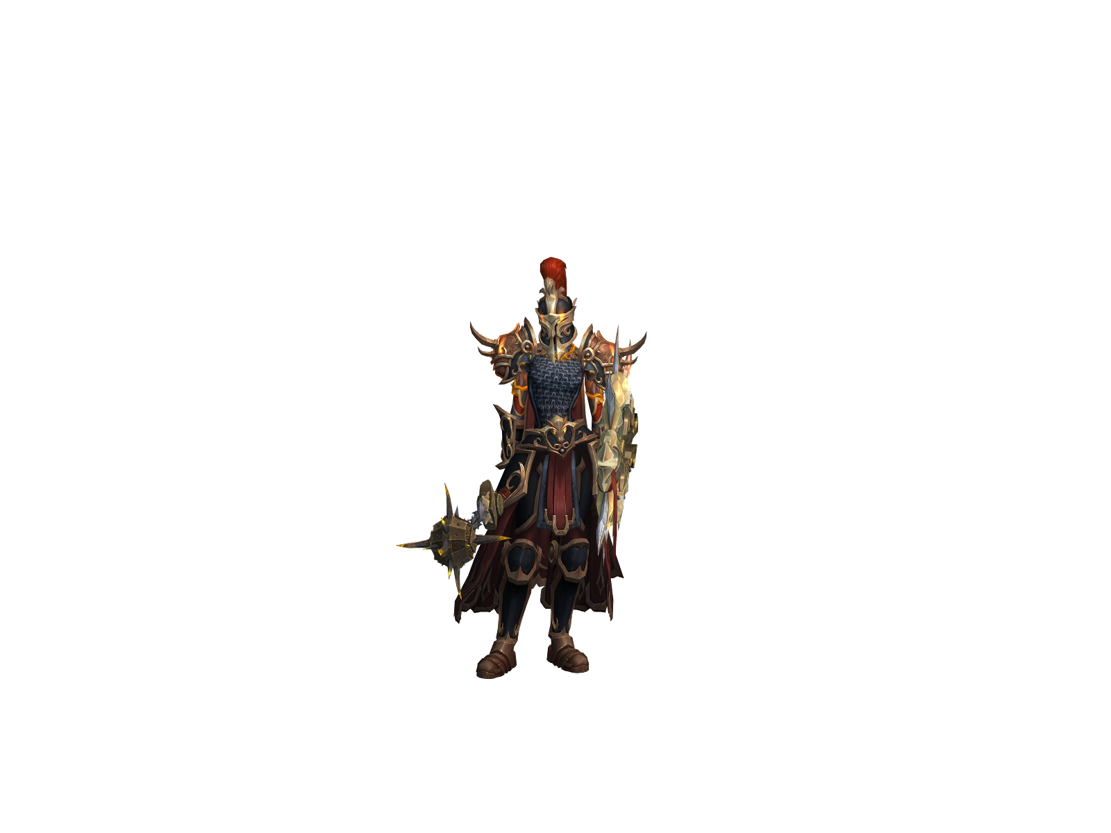 Sabria 3D character render