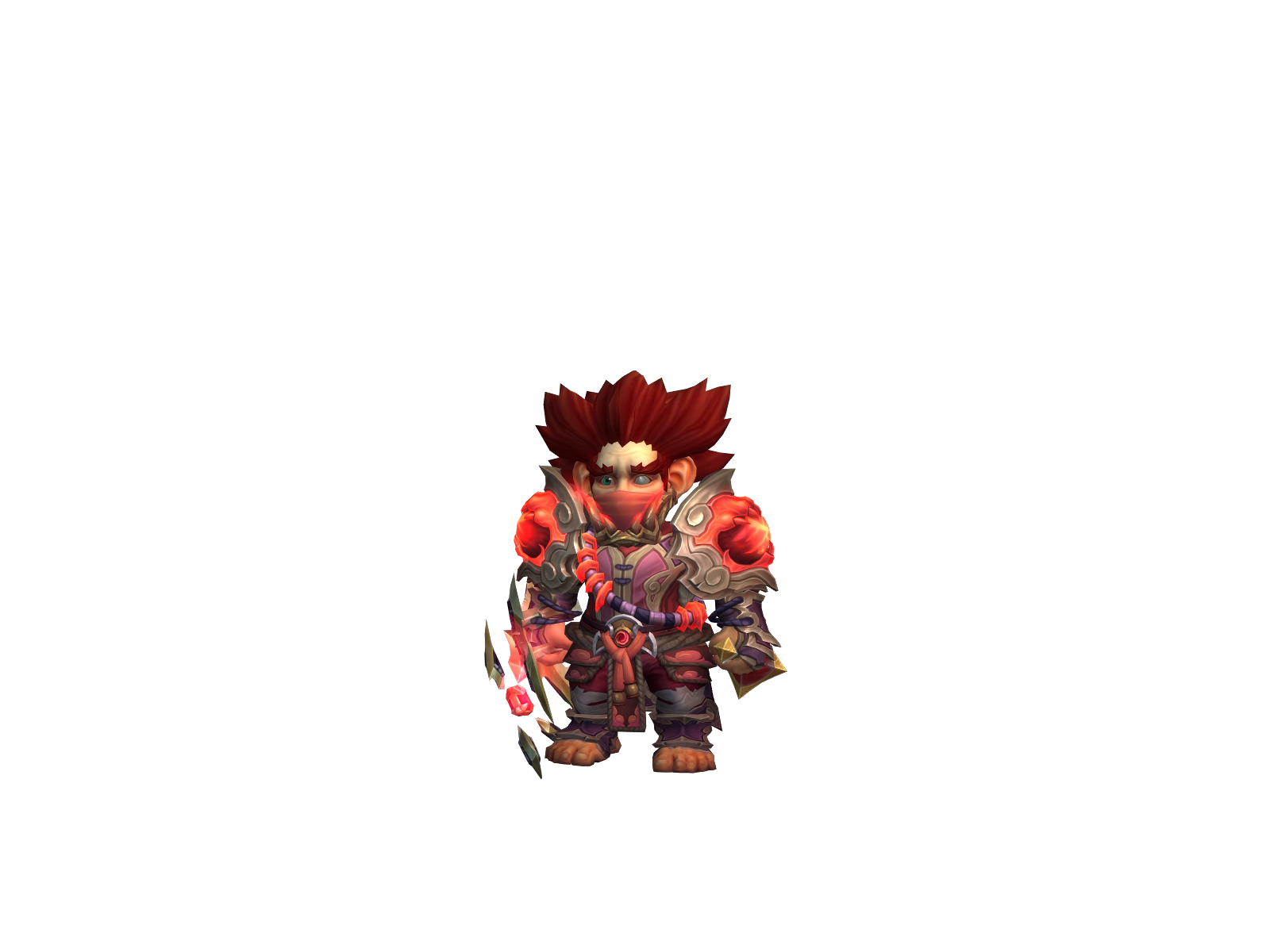 Squeegz 3D character render